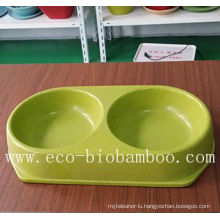 Biodegradable Bamboo Fiber Pet Supply Bowl (BC-PE6004)